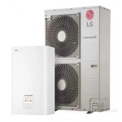 LG Therma V HU121MA.U33 / HN1616.NK3 12кВт (220V) тепловий насос повітря-вода з компрессором Inverter (до -25) до 120 кв.м
