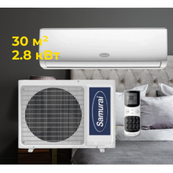 Samurai SMA-12HRDN1C кондиционер серии SC DC до 35 м.кв.