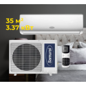 Кондиционер Samurai Elite SMA-09HRDN8T 2.5 кВт, до 30 кв.м, работа при -15/+53°C, 220 В