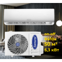 Кондиціонер Samurai Elite SMA-18HRN8T ON/OFF 5.3 кВт, до 50 кв.м, робота при -7/+43°C, 220 В