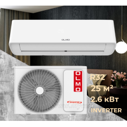 Кондиционер Olmo OSH-09FWH до 25 м² серия Premion 2,6 кВт, инверторный до -25°C