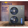 Тепловий насос повітря вода Raymer RAY-18DS2-EVI на 18 кВт, інвертор до -30 °C, спліт-система до 240 кв.м. 220V